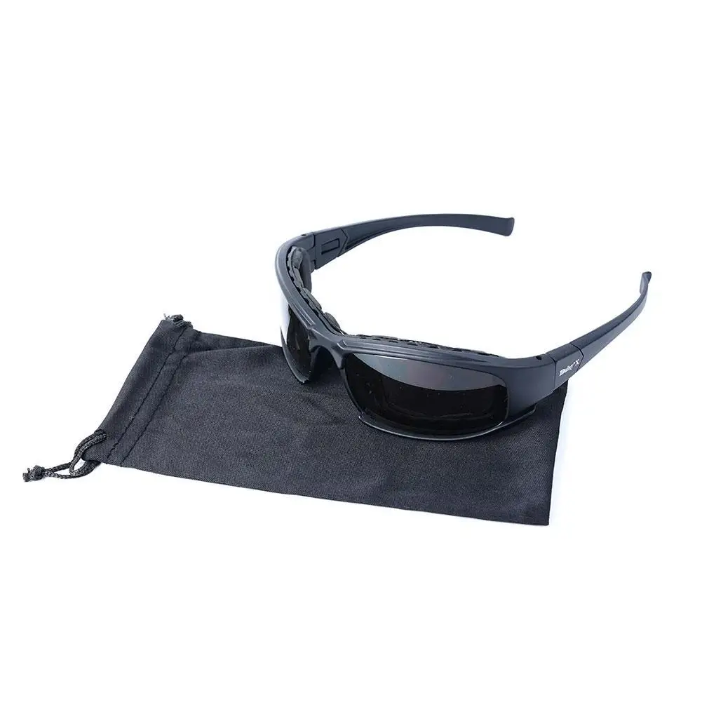 Daisy Tactical Polarized Glasses Outdoor Sport Goggles Sunglasses with 4 Lens Original Box Men Shooting Hiking Eyewear