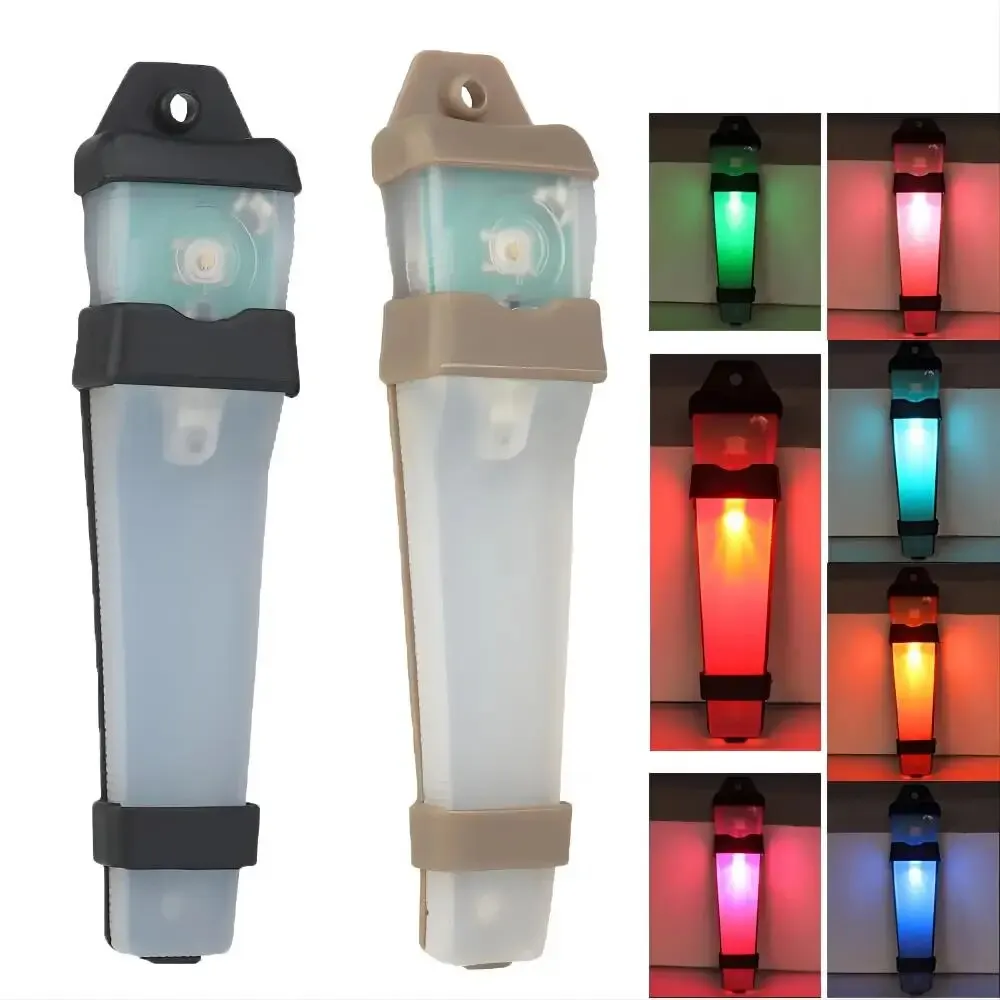 BOOIU Tactical FMA Helmet Safety Flashing Light IR Strobe Waterproof Outdoor Survival Signal Light Hiking Identification Lamp