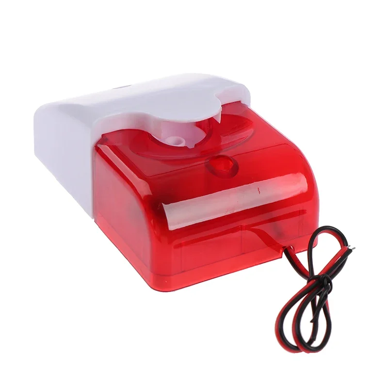 Heavy Duty Strobe Alarm Siren Kit - 120dB LED Flash, Wide Voltage 5-220V for Indoor/Outdoor Home Security Burglar Systems