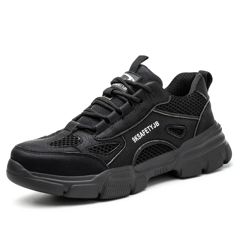 New Unisex Safety Shoes Men Work Sneakers Indestructible Safety Boots Women Shoes Men Steel Toe Shoes Sport Style
