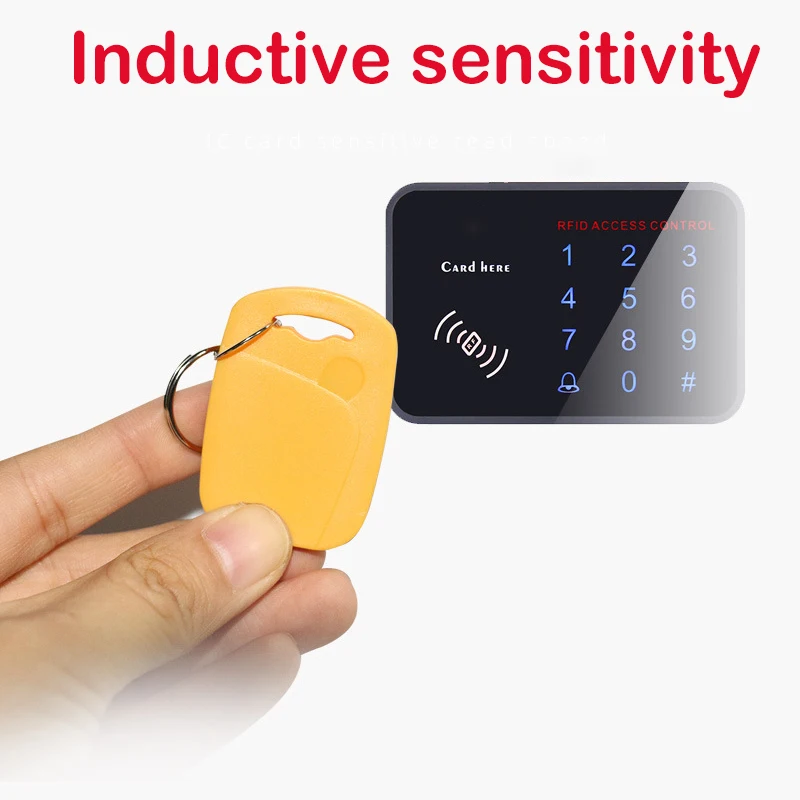 10pcs 2 In 1 Dual Chip Frequency RFID Keyfob 125KHZ T5577 +13.56MHZ UID Rewritable Composite Access Control Key Tags IC+ID
