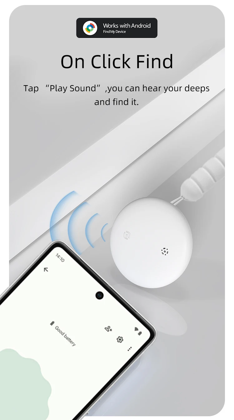Google Antilost Android Gps Portable Tag GPS Tracker Sim With Battery Anti-Lost Alarm Security Alarm Gps For Motorcycle For A Do
