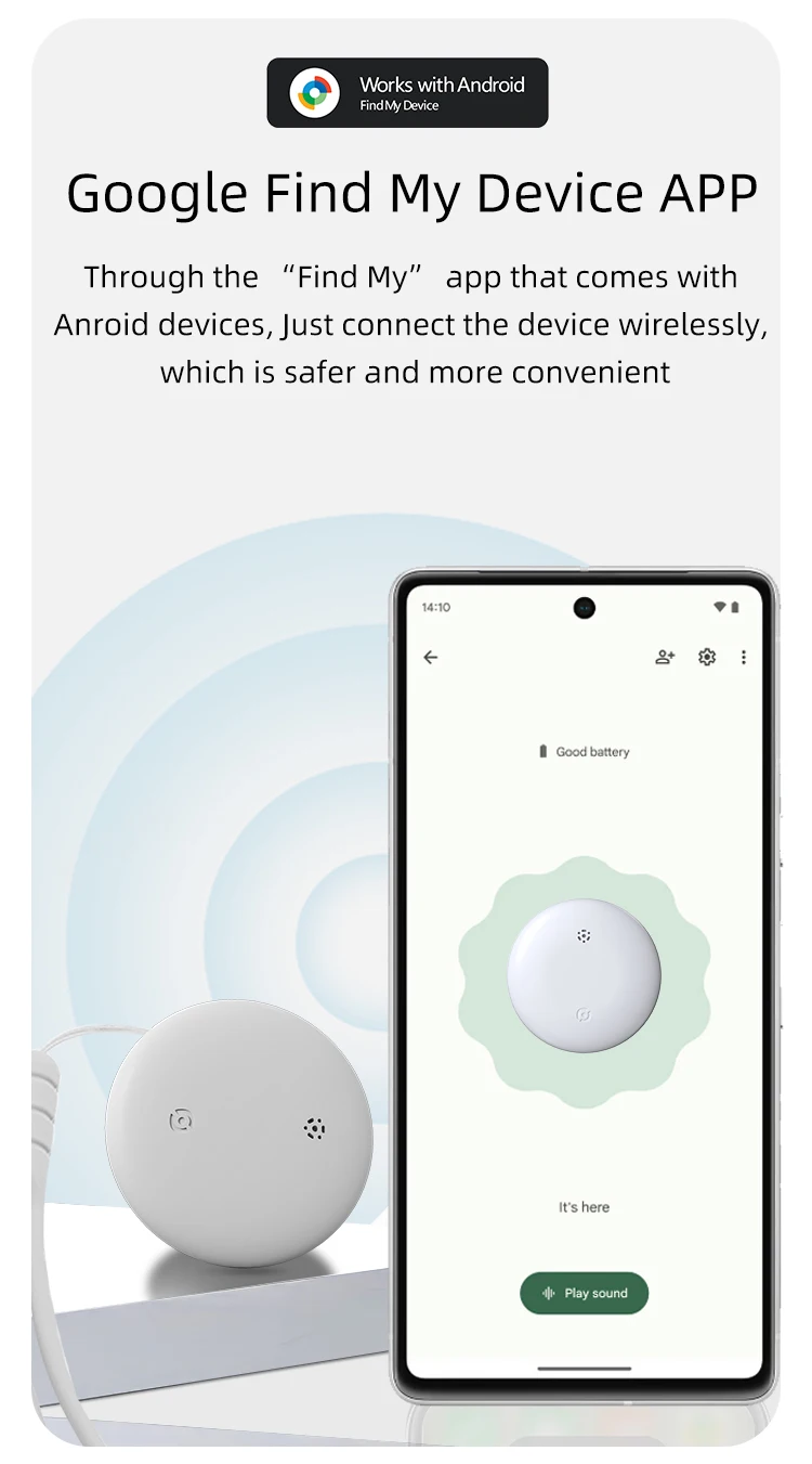 Google Antilost Android Gps Portable Tag GPS Tracker Sim With Battery Anti-Lost Alarm Security Alarm Gps For Motorcycle For A Do