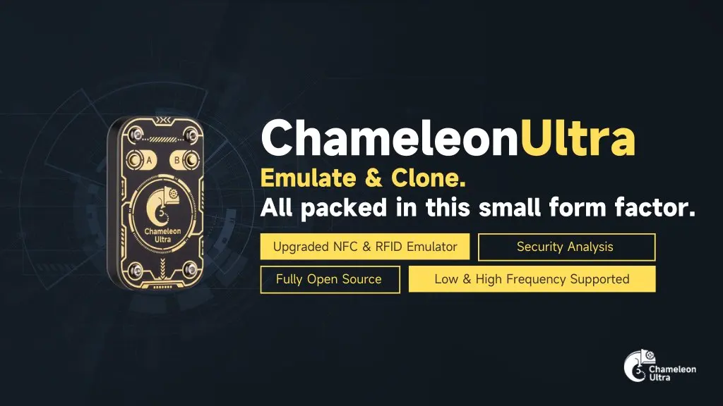 Genuine Chameleon Ultra RFID Contactless Smartcard Emulator Compliant To NFC Read Writer COPY
