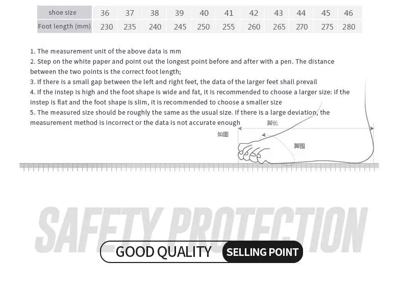 Outdoor Work Shoes Anti Smash Safety Boots Construction Work Shoes Steel Toe Cap Working Boots Puncture-proof Shoes