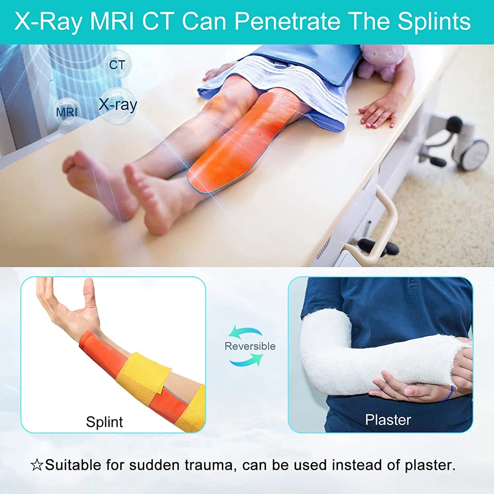 Medical Splint Roll Aluminium Emergency Survival First Aid Fracture Fixed For Neck Leg Arm Braces & Supports Pet Rescue Splint
