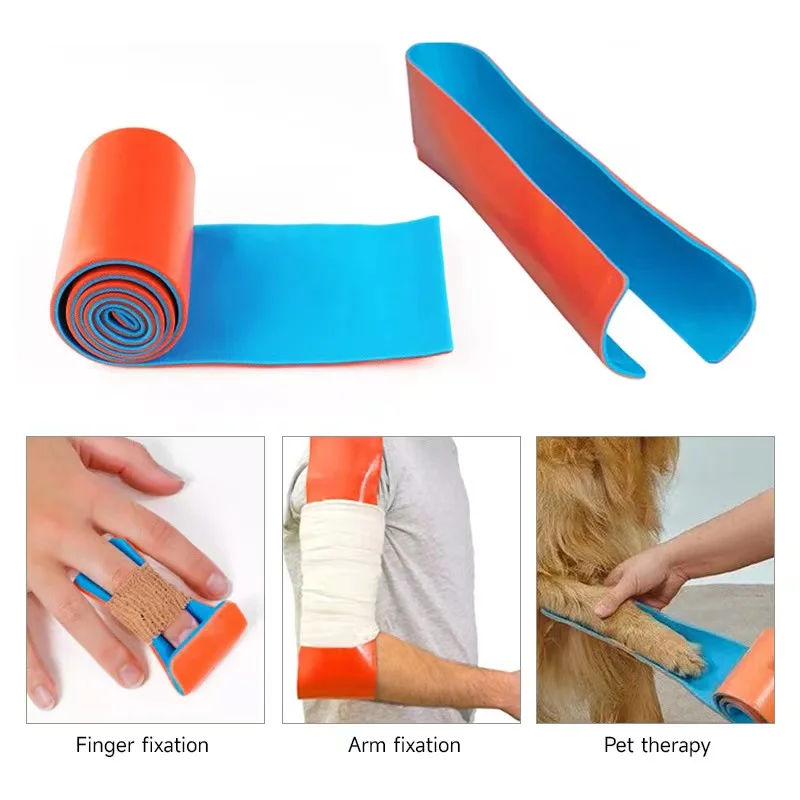 Medical Splint Roll Aluminium Emergency Survival First Aid Fracture Fixed For Neck Leg Arm Braces & Supports Pet Rescue Splint