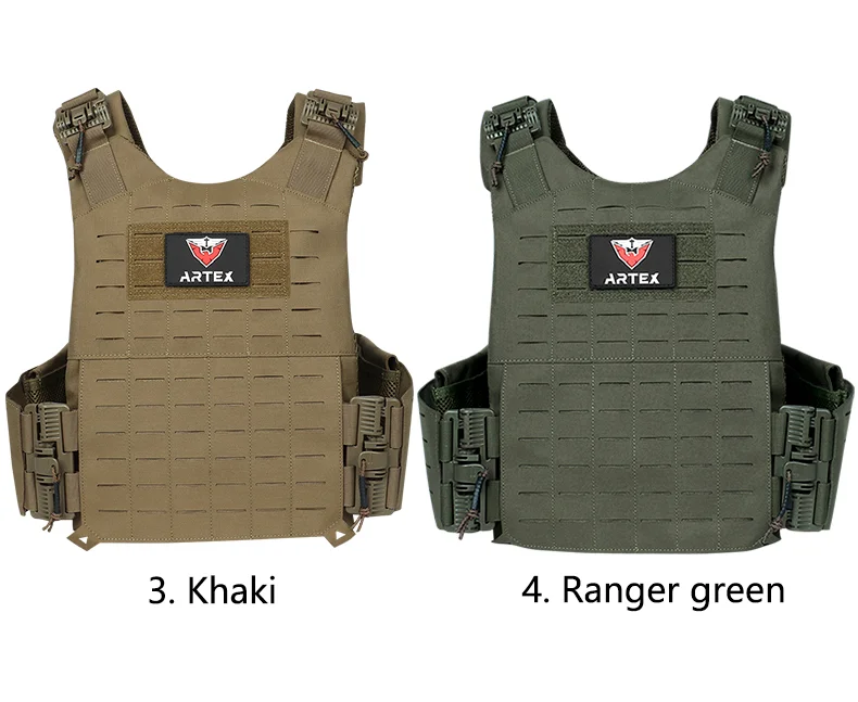 Tactical Vest Outdoor Hunting Plate Carrier Protective Adjustable Vest Airsoft Carrier Combat Equipment 6094 Vest