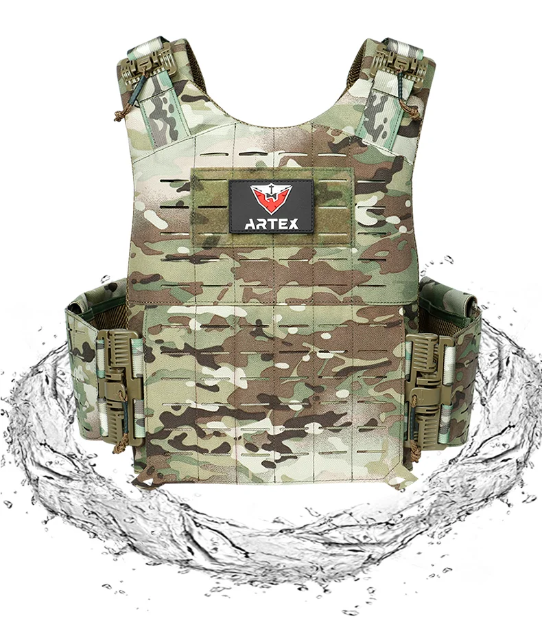 Tactical Vest Outdoor Hunting Plate Carrier Protective Adjustable Vest Airsoft Carrier Combat Equipment 6094 Vest