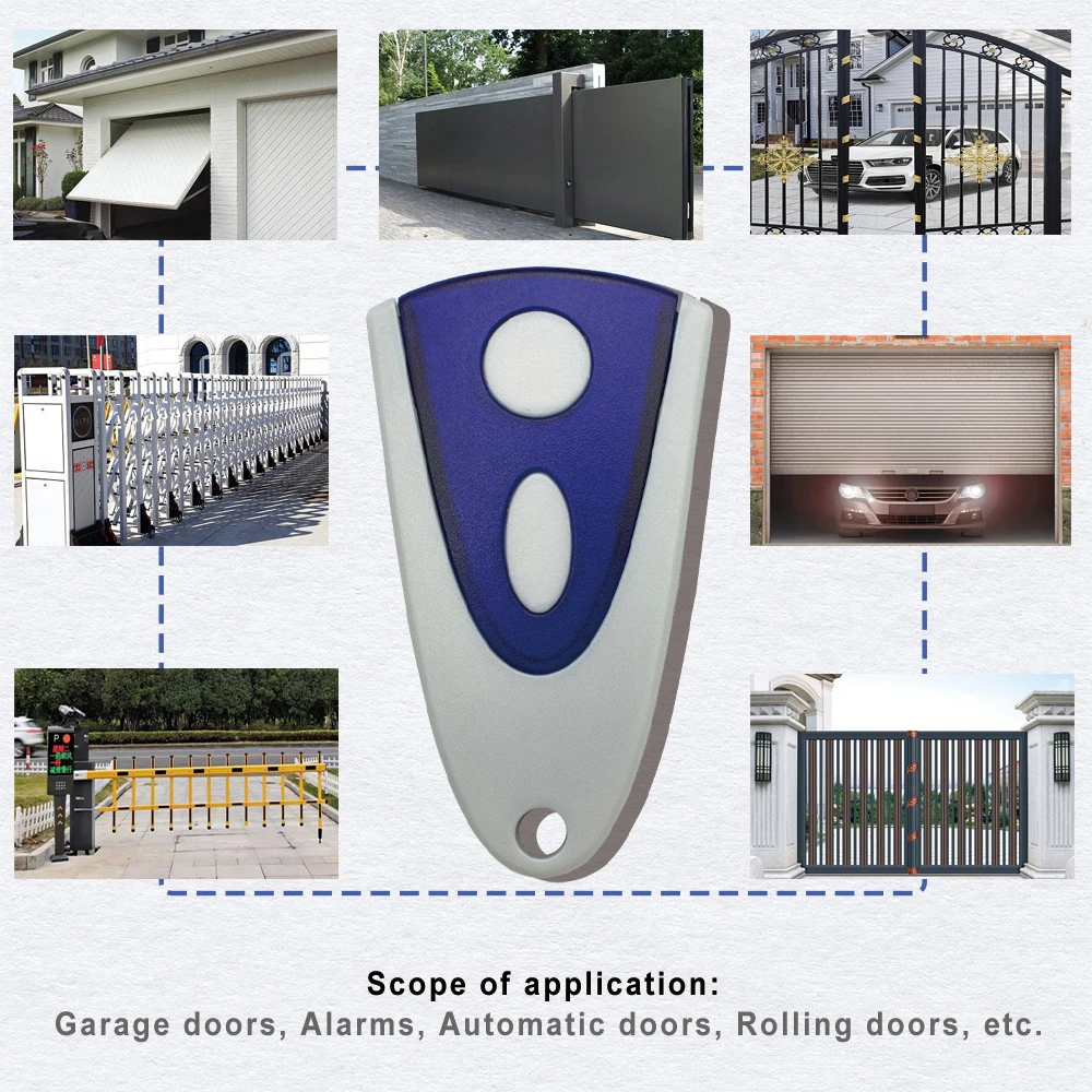 NEW NOVOTRON 502 MAX43-2 504 MAX43-4 512 MIX 43-2 MTR43-2 MCHS43-2 MNHS433-02 MNHS433-04 Garage Door Remote Control