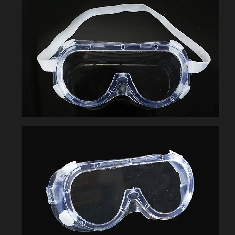 Safety Goggles Over Glasses with Clear Scratch Resistant Lenses Spectacles for Nurses Workers Architect Men and Women