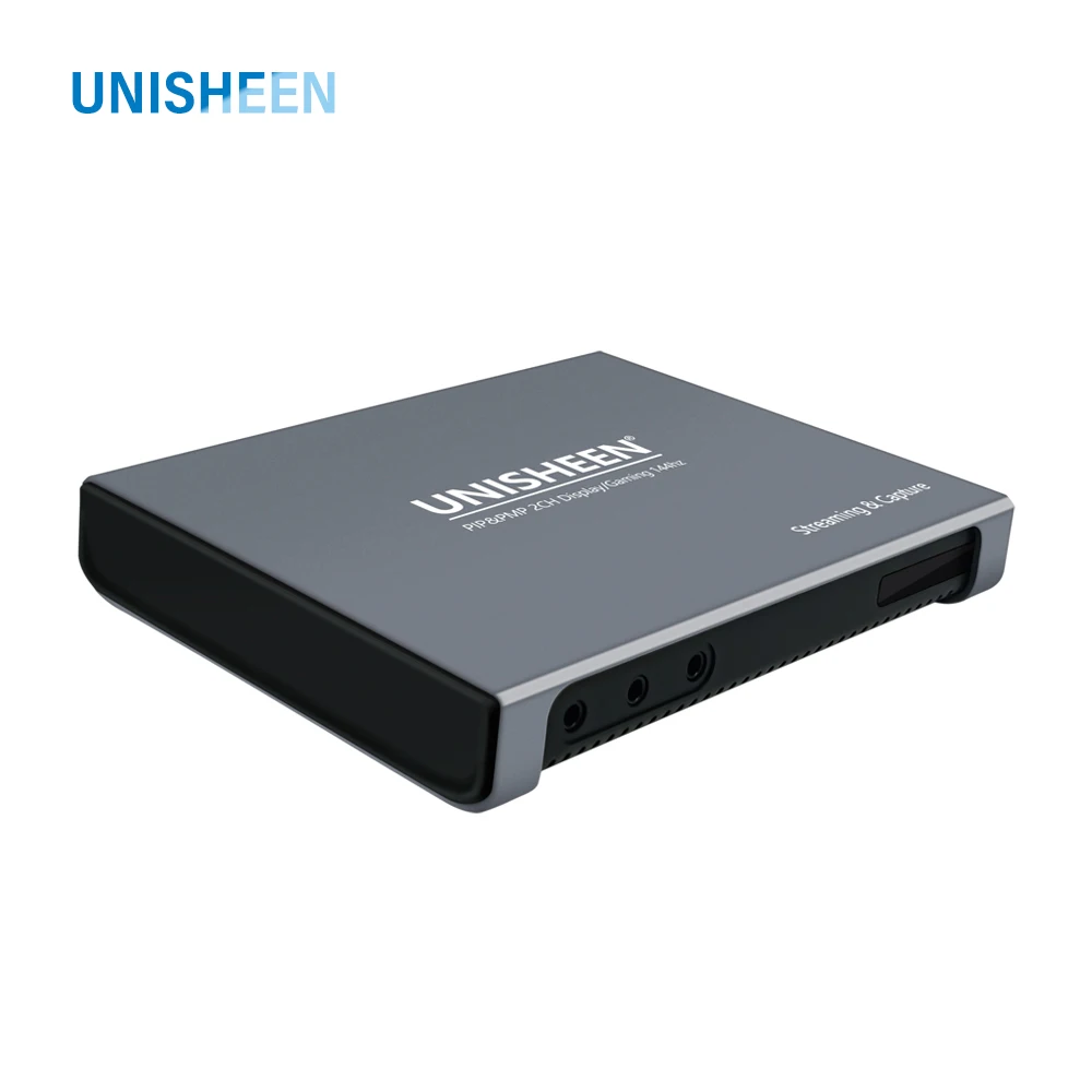 UNISHEEN Hot-Sale Easy VIDEO CAPTURE Box UC3200HS FPGA Grabber Dongle Game Live Stream Broadcast 1080P USB3.0 60FPS SDI HDMI