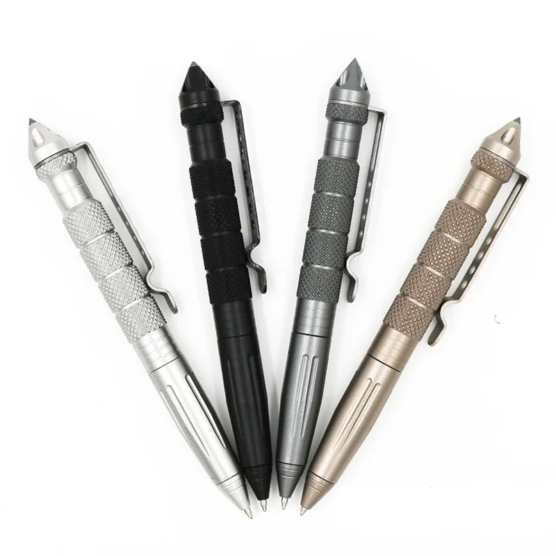 1/4/8pcs ZK20 Landing Ship Defense Tactical Pen High Quality Aluminum Anti Slip Self Defense Pen Steel Glass Crusher Tool Kit