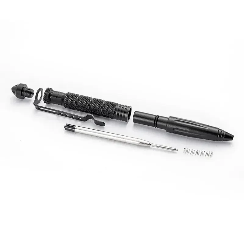 1/4/8pcs ZK20 Landing Ship Defense Tactical Pen High Quality Aluminum Anti Slip Self Defense Pen Steel Glass Crusher Tool Kit