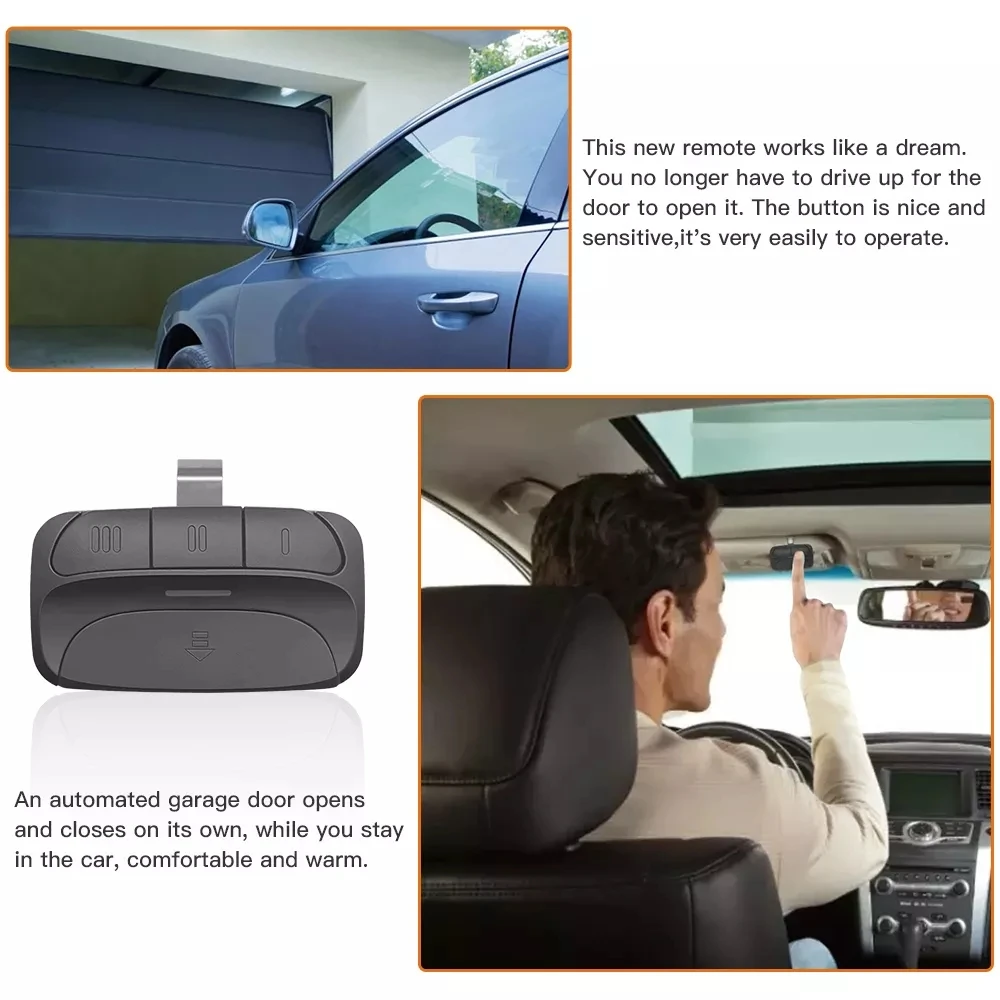 370LM 371LM 372LM 373LM Compatible 315MHz Garage Door Remote 139.53753 Craftsman Rolling Code 315 MHz