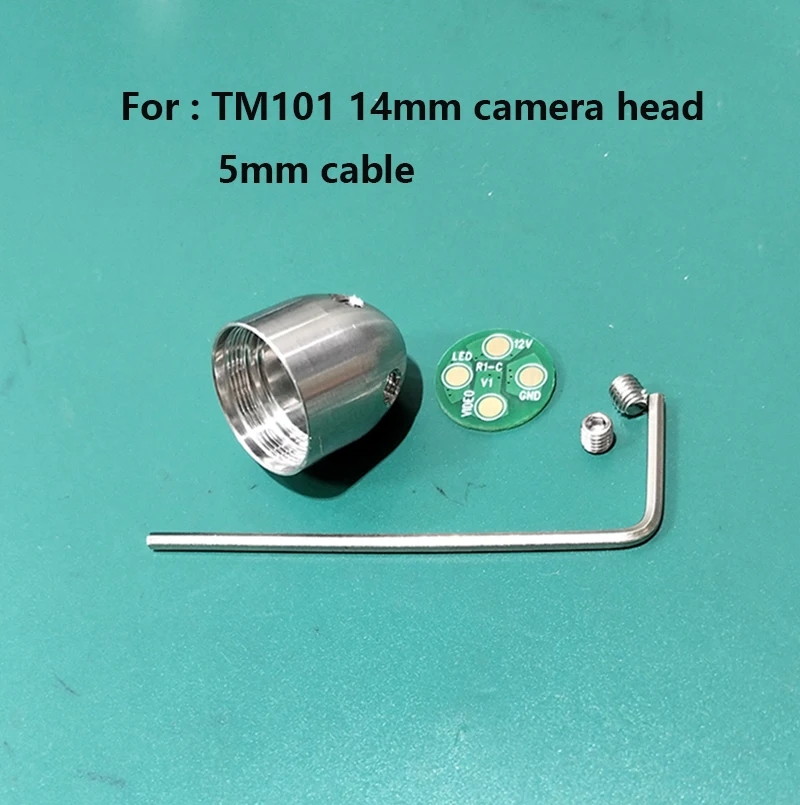 Accessories for Pipe Inspection Camera Drain Sewer Pipeline Industrial Endoscope PCB Gasket and Connector for Cable,TIMUKJ
