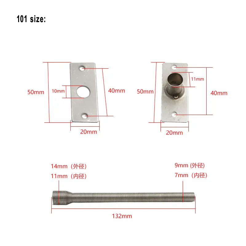 1pcs Door Loop Access Control Intelligent Lock Dedicated Wire Protector Wire Conduit Wire Conduit Wire Conduit