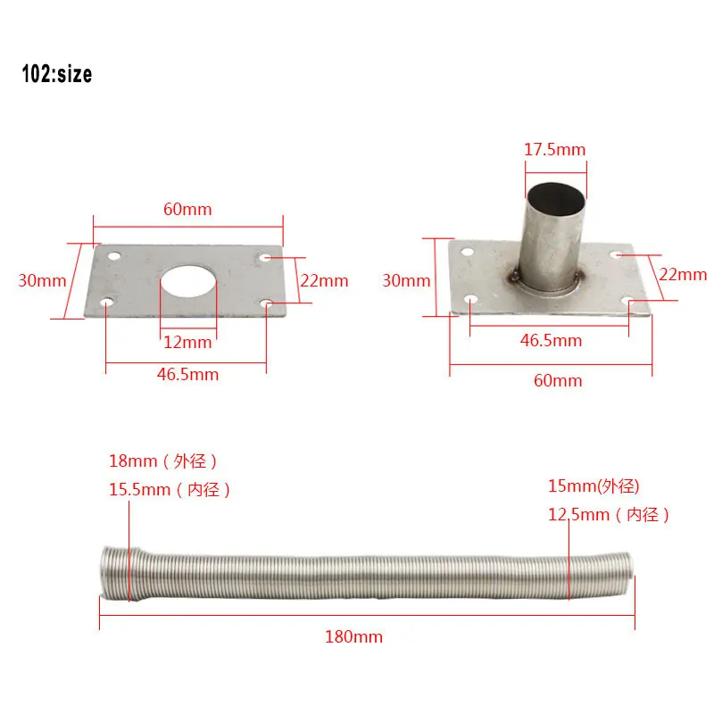 1pcs Door Loop Access Control Intelligent Lock Dedicated Wire Protector Wire Conduit Wire Conduit Wire Conduit