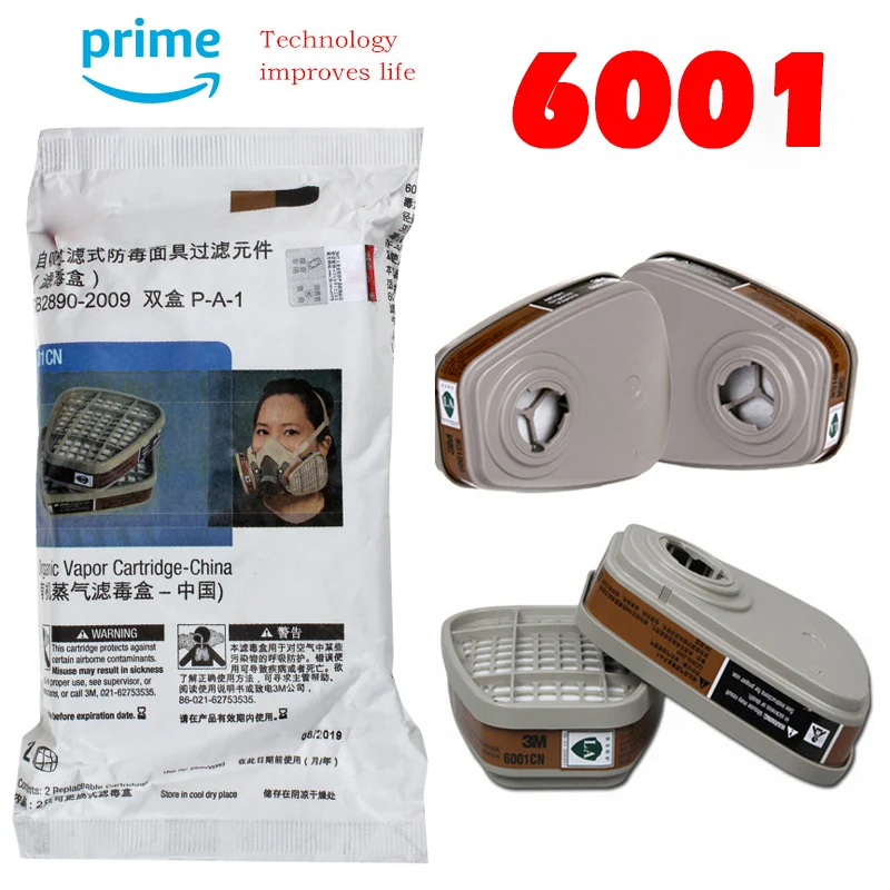 17in1 7502 Dust Gas Respirator Half Face Dust Mask For Painting Spraying Organic Vapor Chemical Gas Filter Work Safety For 3M