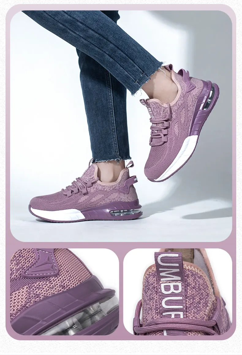 Women Security Boots Work Sneakers Lightweight Breathable Steel Toe Women Safety Shoes Puncture-Proof Female Shoes