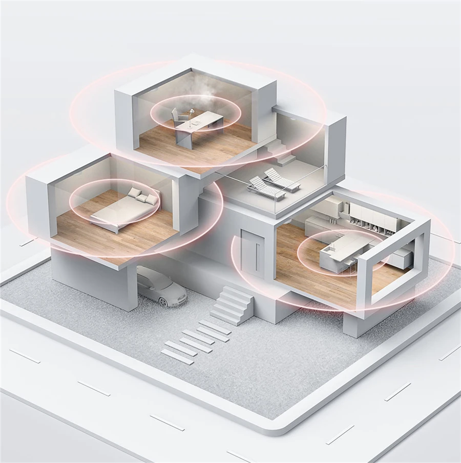 Aqara Smart Smoke Detector Sensor Zigbee 3.0 Fire Alarm Monitor Sound Alert Home Security APP Work With Xiaomi Mi home Homekit
