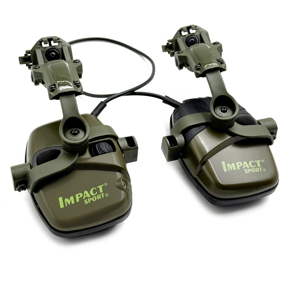 Electronic Headphones for Shooting Anti-noise Hearing Protection Protector Hunting Noise Reduction Earmuffs NRR23db