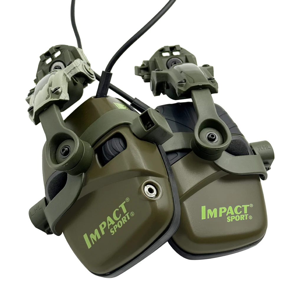 Electronic Headphones for Shooting Anti-noise Hearing Protection Protector Hunting Noise Reduction Earmuffs NRR23db