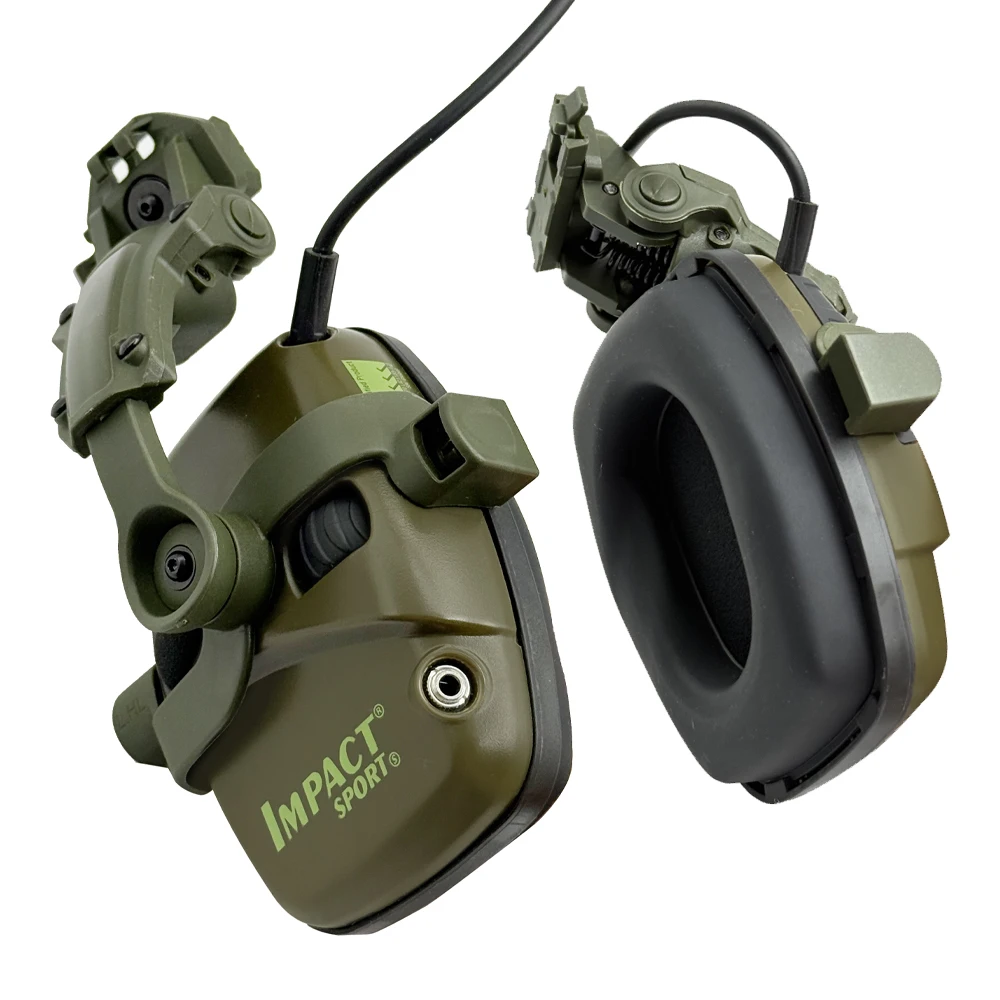 Electronic Headphones for Shooting Anti-noise Hearing Protection Protector Hunting Noise Reduction Earmuffs NRR23db