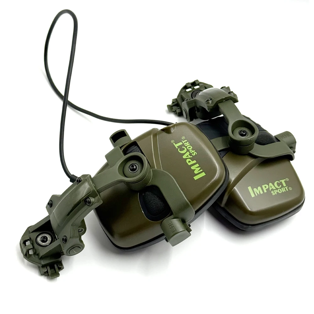 Electronic Headphones for Shooting Anti-noise Hearing Protection Protector Hunting Noise Reduction Earmuffs NRR23db