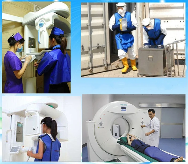 Genuine Adult X-Ray Protective Thyroid Collar Hospital Nuclear Power Plant Nuclear Radiation Protection 0.35/0.5mmPb Lead Collar