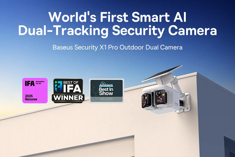 Baseus 4MP IP Camera Smart 5G WIFI Security Camera Indoor Home Protection PT 3K High Clarity Two Way Audio Surveillance Camera