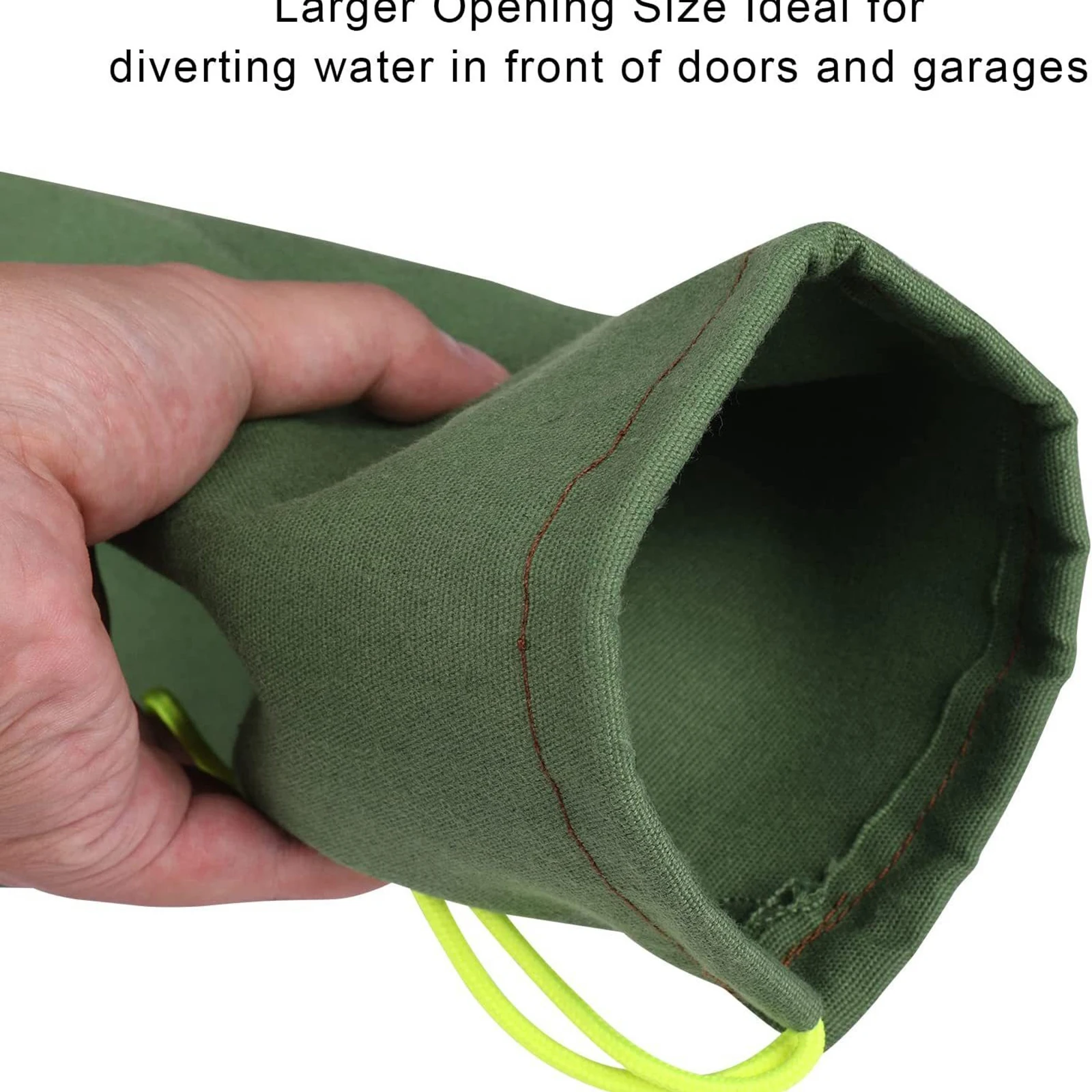 Flood Control Sandbag Long Flood Water Barriers Flooding Control Flooding Flooding Sand Bags for Front Door Rain Protection