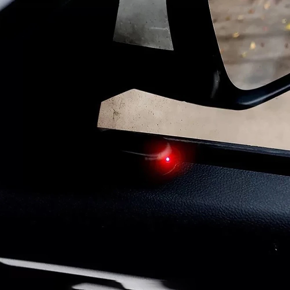 Solar Powered Car Fake Security Light Super Bright Simulated Dummy Alarm Wireless Warning Anti-Theft Caution Lamp Flashing