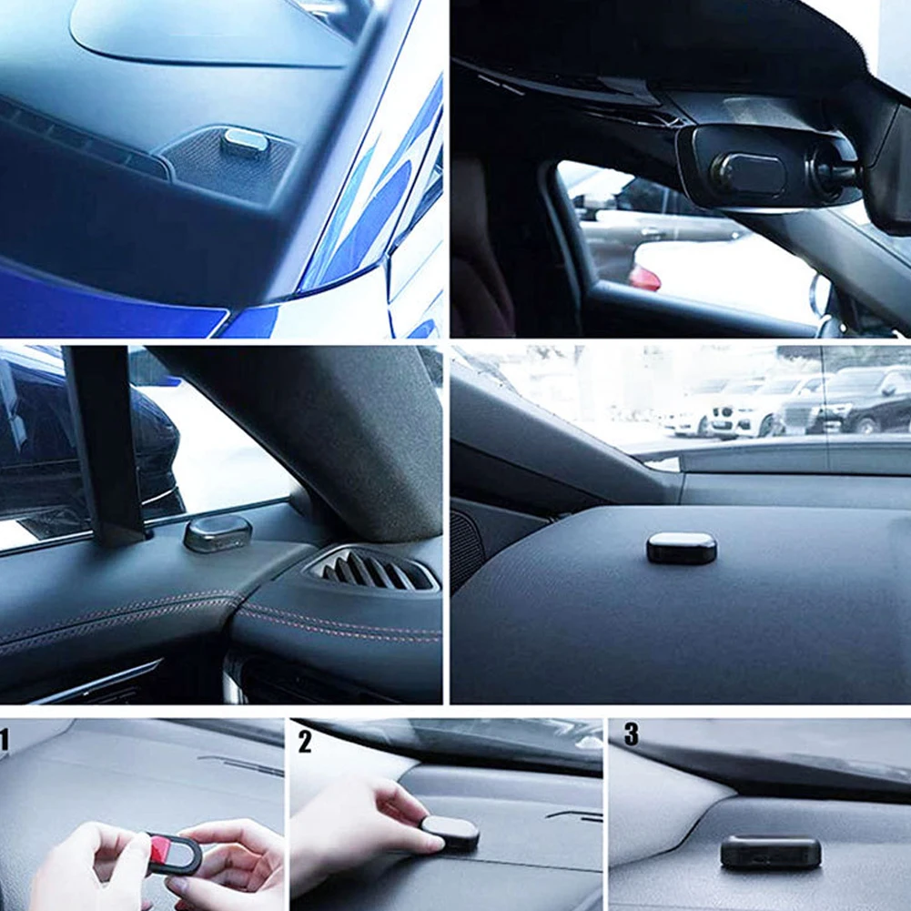 Solar Powered Car Fake Security Light Super Bright Simulated Dummy Alarm Wireless Warning Anti-Theft Caution Lamp Flashing