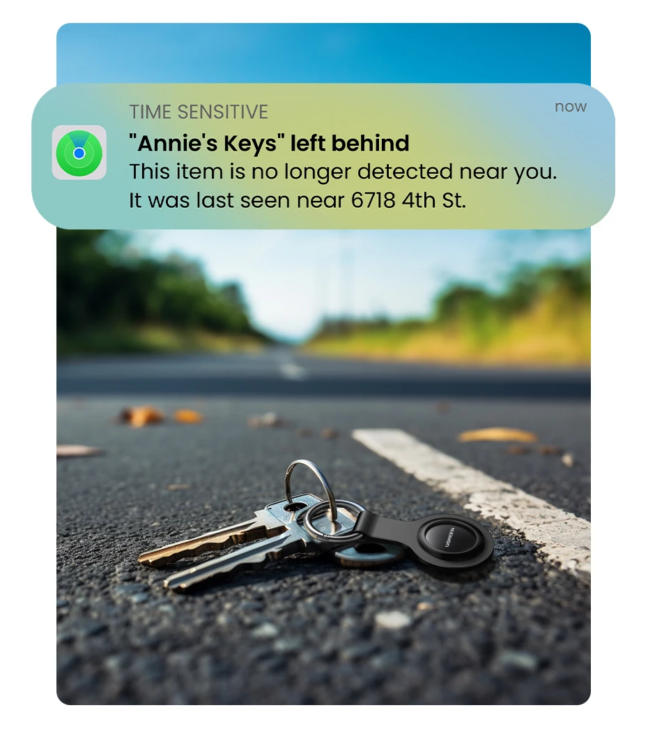 UGREEN Finder Security SmartTrack Link SmartTag With Apple Find My Key Bluetooth Tracker For Earbud Luggage MFi Phone Finder IOS