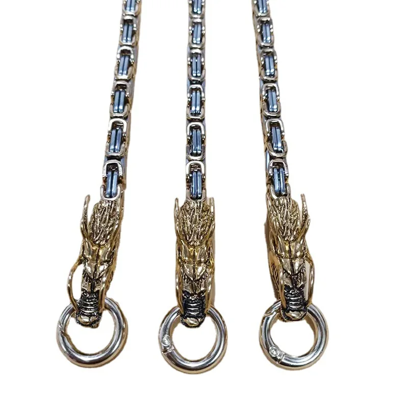 104CM Self-Defense Bracelet Stainless Steel Dragon Personal Security Protection Equipment Removable Outdoor EDC Tool