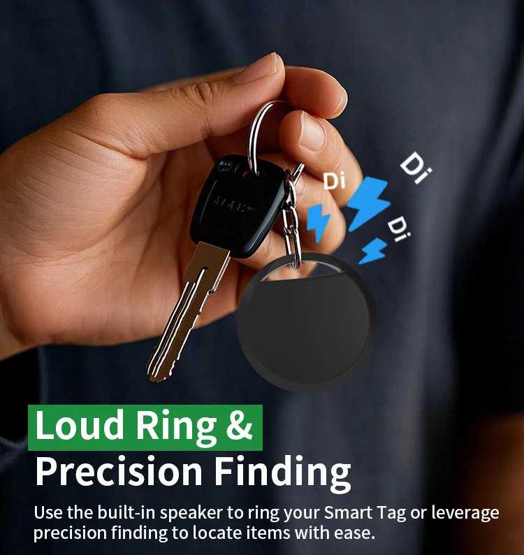Smart Location Tracker for Android Phones Work With Google's Find Hub App Key Finder Smart Tag for Xiaomi Samsung Pixel OnePlus