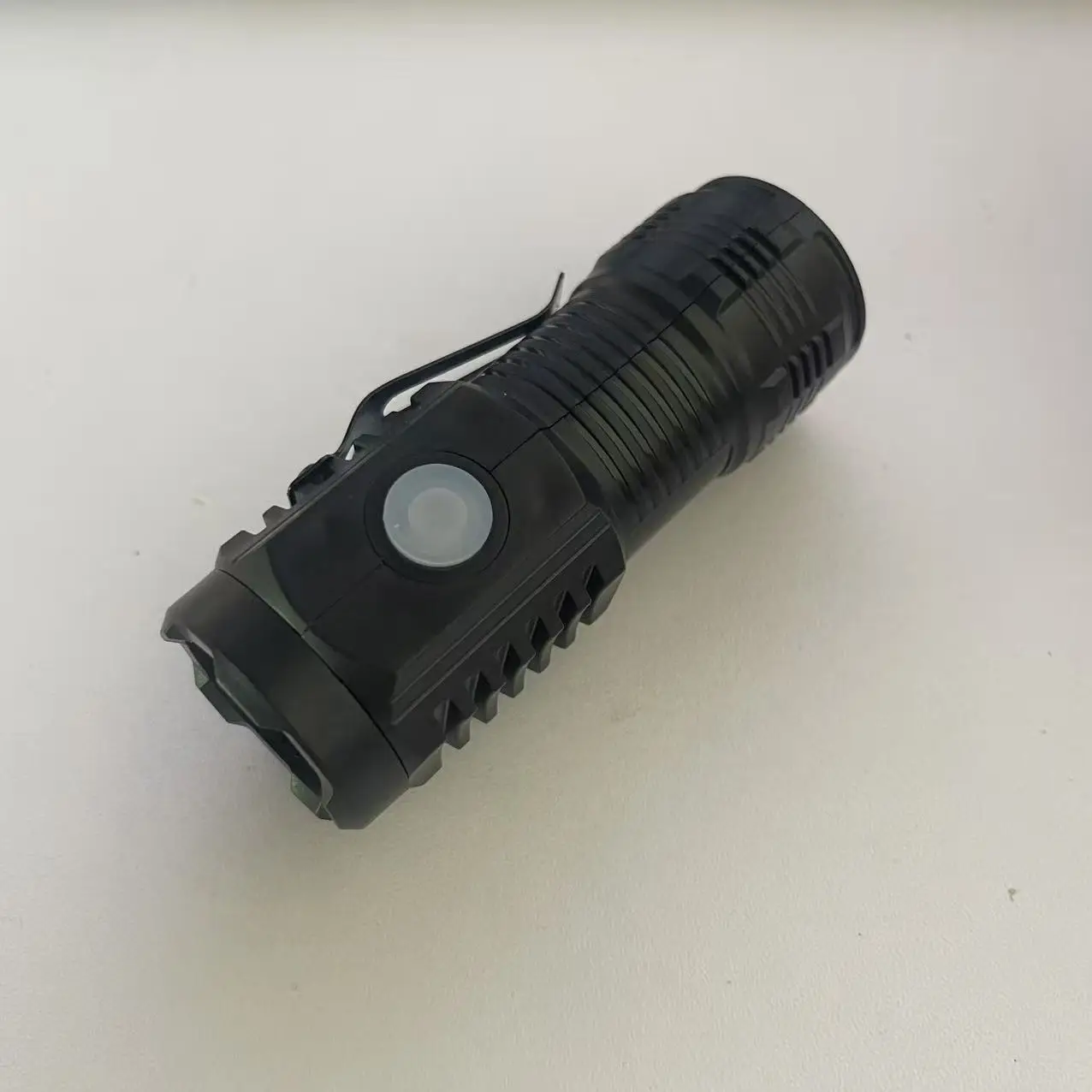 Three-Eyed Monster Mini Flash Super Power Flashlight Rechargeable Portable Outdoor Lighting Long-Range Powerful Flash Lights