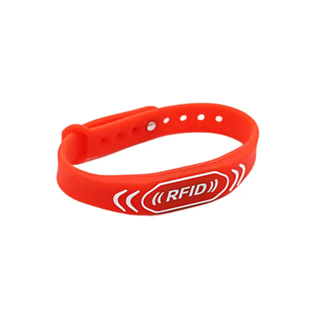 1Pcs EM4305 T5577 125Khz Adjustable Waterproof Wristband Bracelet Rewritable RFID ID Blank Data Access Control Card Keyfob