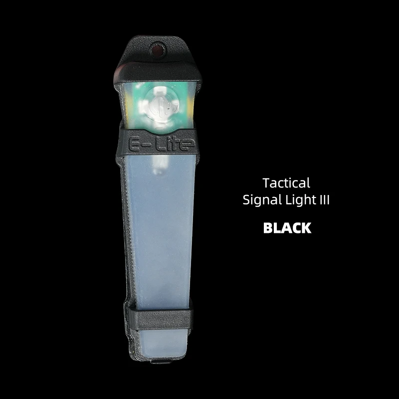 BOOIU Tactical FMA Helmet Seven Colorful Safety Flashing Light Waterproof Outdoor Survival Signal Lights Identification Lamp