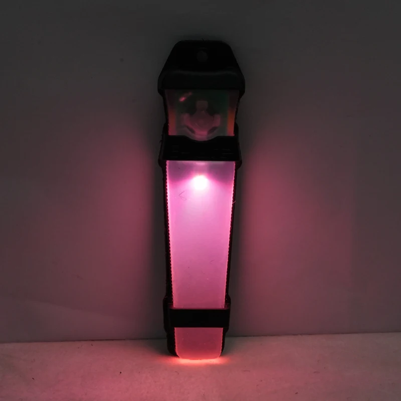 BOOIU Tactical FMA Helmet Seven Colorful Safety Flashing Light Waterproof Outdoor Survival Signal Lights Identification Lamp