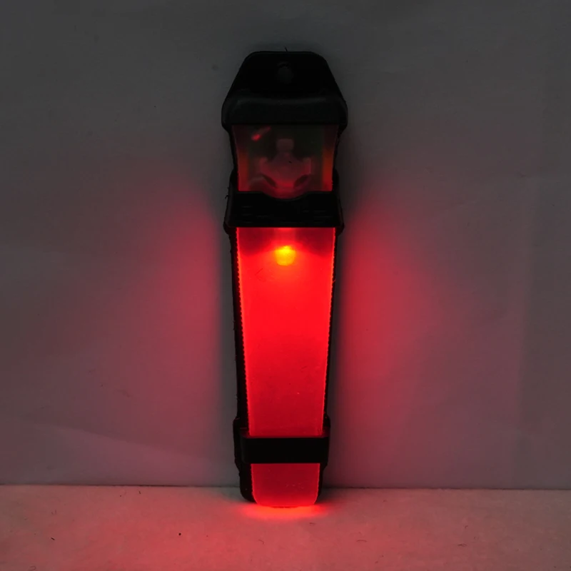 BOOIU Tactical FMA Helmet Seven Colorful Safety Flashing Light Waterproof Outdoor Survival Signal Lights Identification Lamp