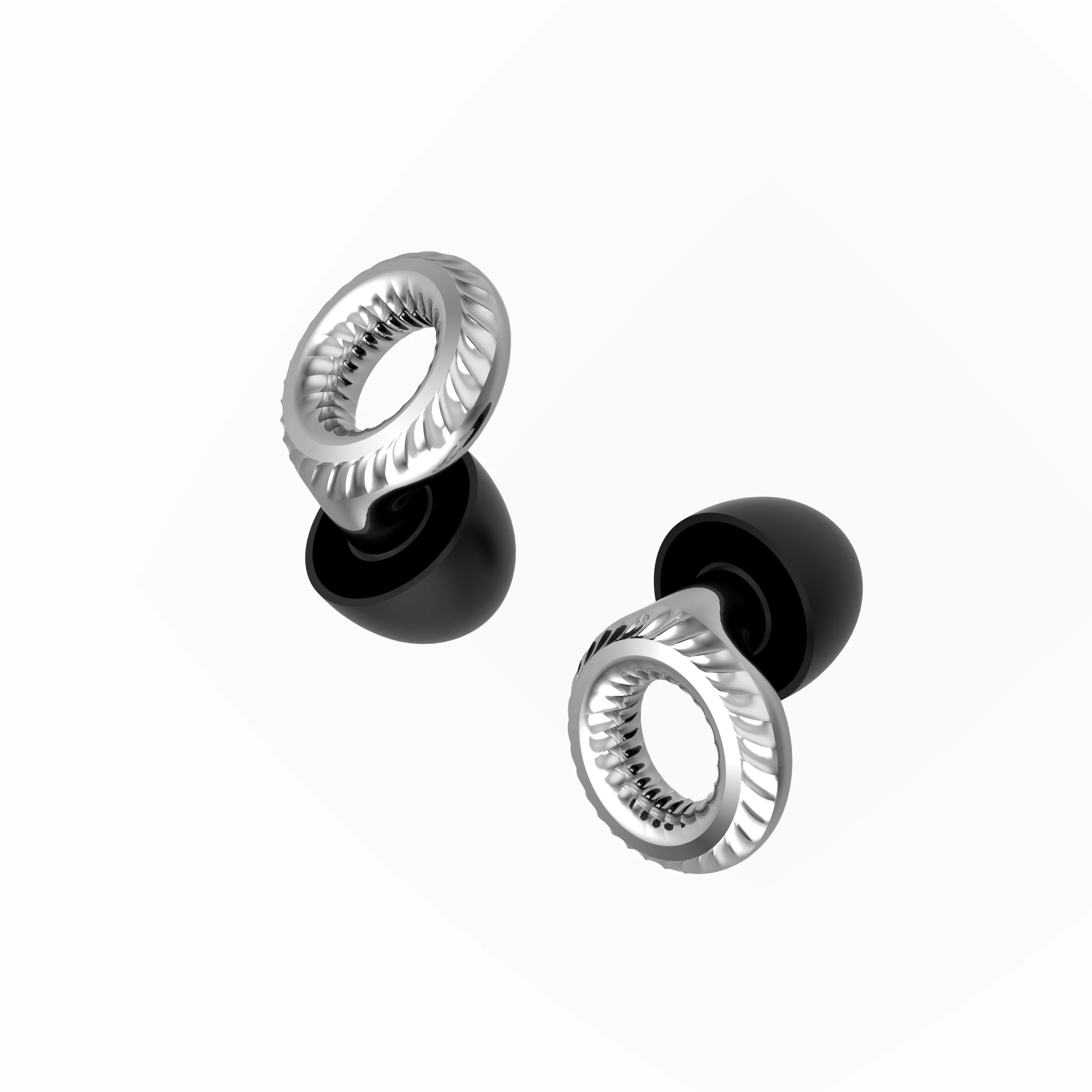 Silent Noise Cancelling Earbuds for Sleep Noise Cancelling Silicone Earbuds for Swimming, Motorcycles Noise Filtering Earbuds