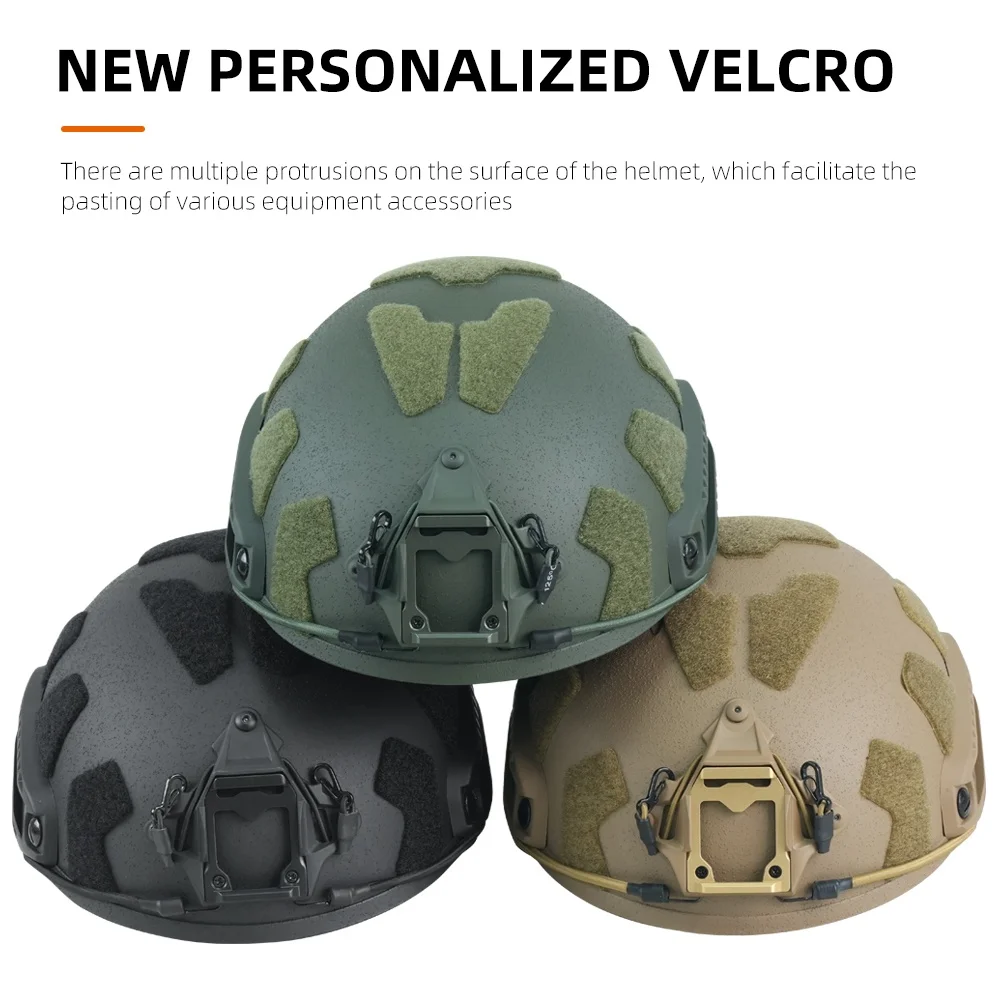 BOOIU Fast Tactical Helmet Wendy Suspension System Fiberglass Outdoor Activity Training Safety Riot And Rapid Protection Helmet