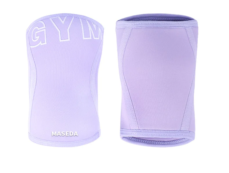 SCR Sports Knee Pads Colorful Neoprene Squat Weightlifting Basketball Strongman 7mm Outdoor Fitness Protection Gear