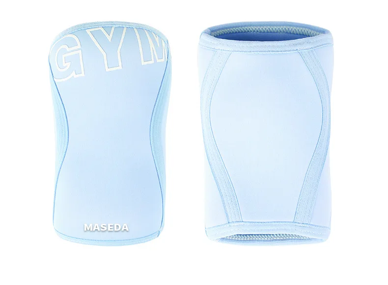 SCR Sports Knee Pads Colorful Neoprene Squat Weightlifting Basketball Strongman 7mm Outdoor Fitness Protection Gear