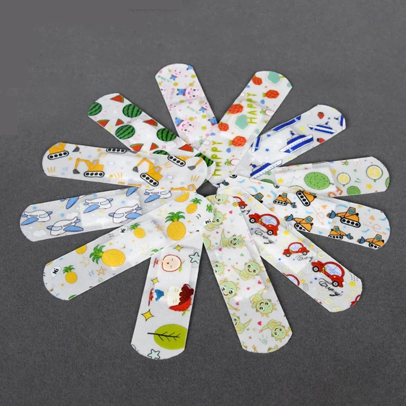 20/40/60/80pcs Cartoon Band Aid Waterproof Curitas Wound Plaster for Children Skin Dressing Tape First Aid Adhesive Bandages