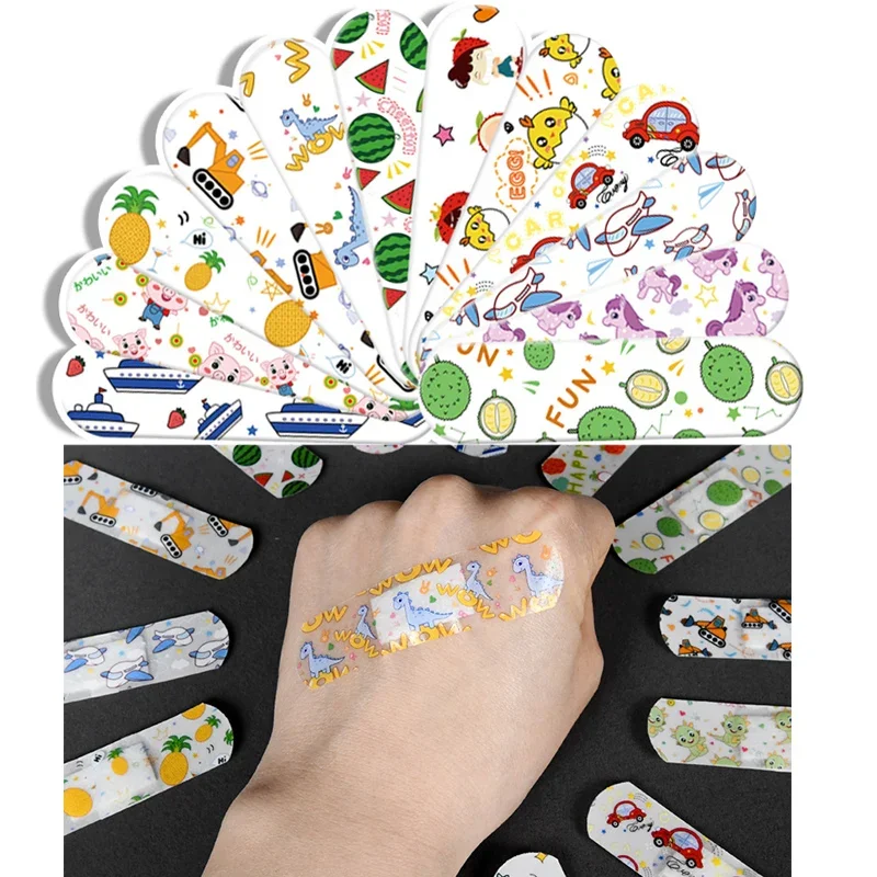 20/40/60/80pcs Cartoon Band Aid Waterproof Curitas Wound Plaster for Children Skin Dressing Tape First Aid Adhesive Bandages