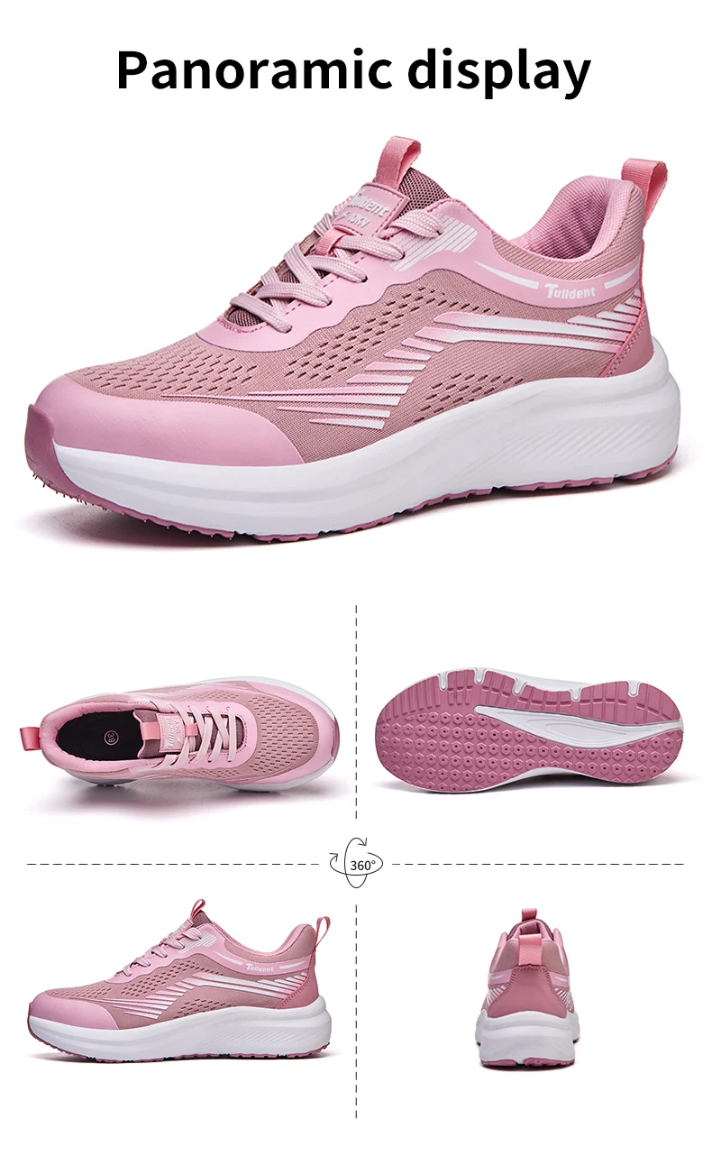 Ladies' Safety Shoes, Anti-Smashing and Anti-Puncture Work Shoes, Insulated Shoes, Lightweight and Fashionable Protective Boots