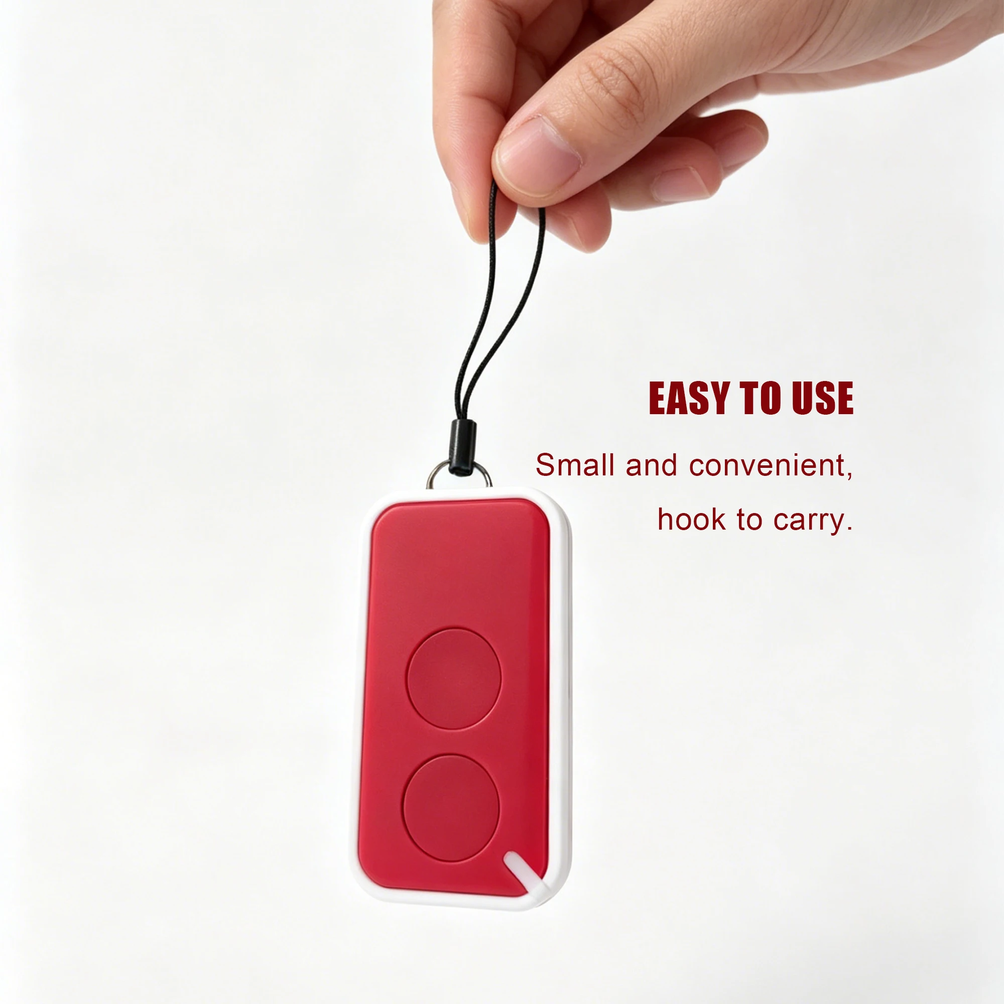 2 Button Mini 433.92MHz Keyring Garage Door Remote Transmitter for INTI Series Electric Gate